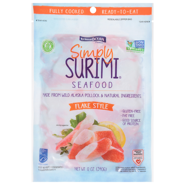 Packaged Seafood Trans-Ocean Seafood, Flake Style hero