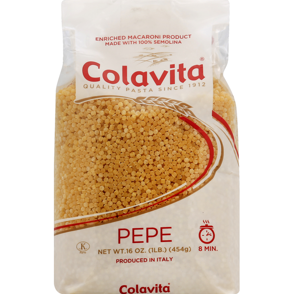 Dry Pasta Colavita Pepe (Acina Di Pepe) Pasta hero