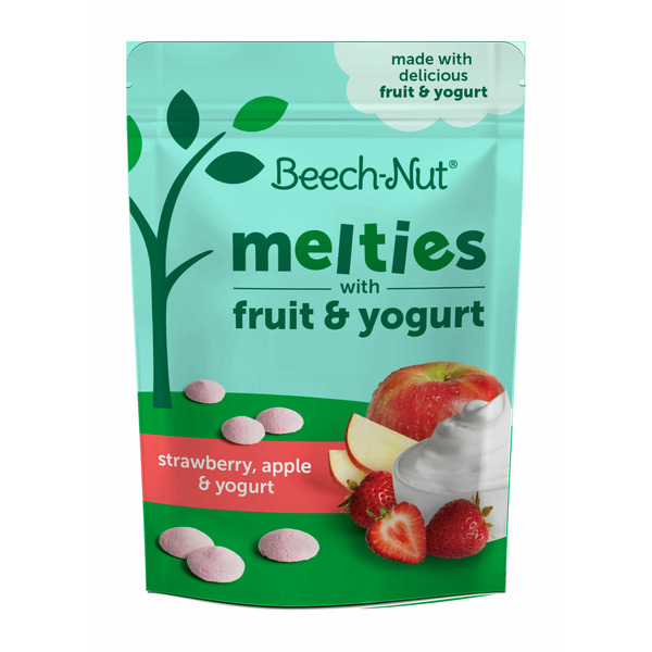 Yogurt Beech-Nut Melties Snack, Strawberry Apple Yogurt hero