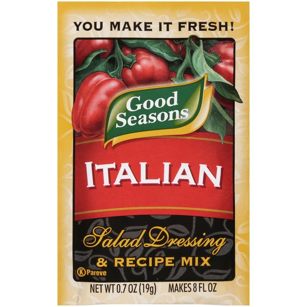 Salad Dressing & Toppings Good Seasons Italian Dressing & Recipe Seasoning Mix hero