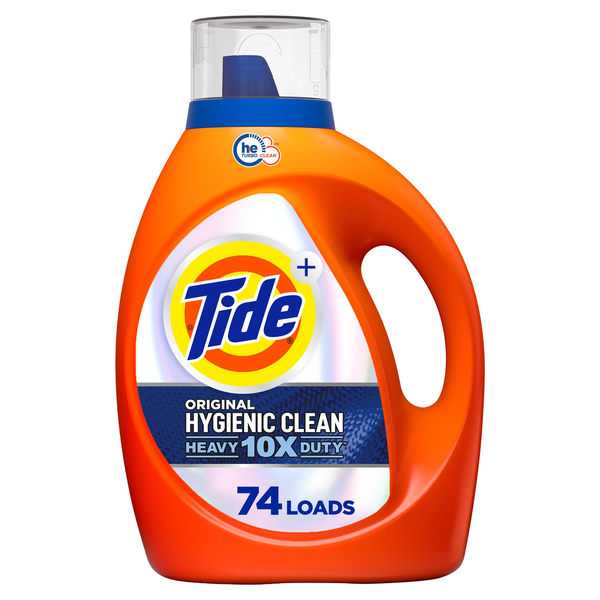 Laundry Tide Clean Heavy 10x Duty Liquid Laundry Detergent, Original Scent hero