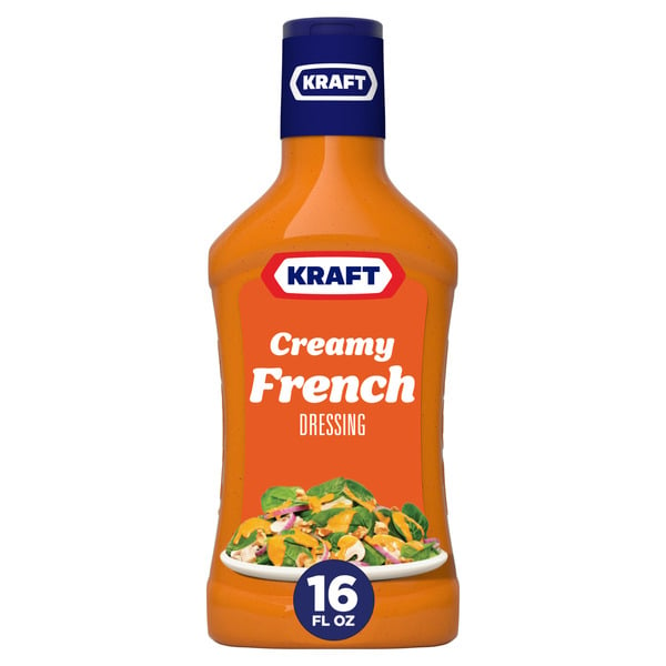 Salad Dressing & Toppings Kraft Creamy French Salad Dressing hero