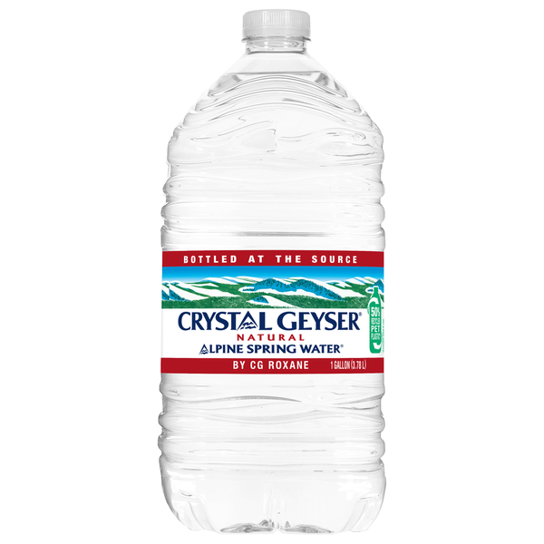 Water, Seltzer & Sparkling Water Crystal Geyser Alpine Spring Water, Natural hero