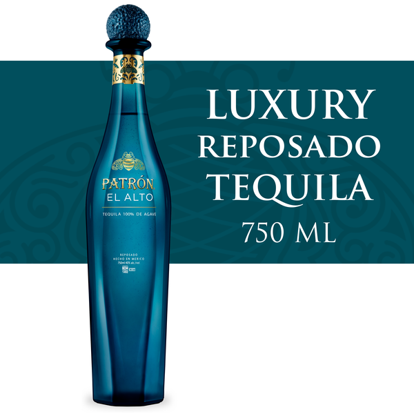 Liquor Patrón® EL ALTO Luxury Reposado Tequila hero