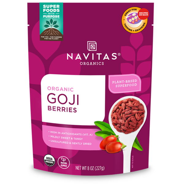 Nuts, Seeds & Dried Fruit Navitas Organics Goji Berries hero