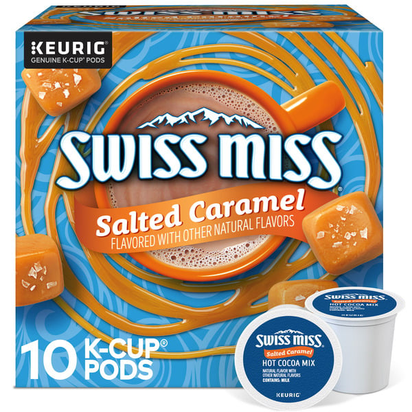 Coffee Swiss Miss Salted Caramel Hot Cocoa K-Cup Pods hero