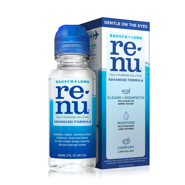 Eye & Ear Care renu® Multi-Purpose Contact Lens Solution hero