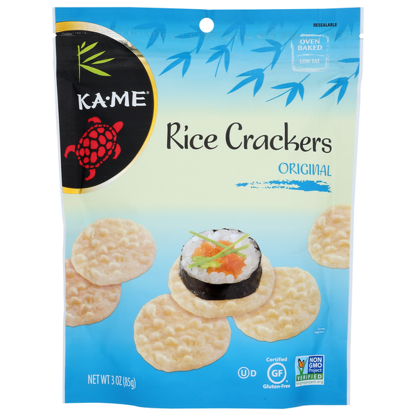 Crackers KA-ME Rice Crackers Pouch hero