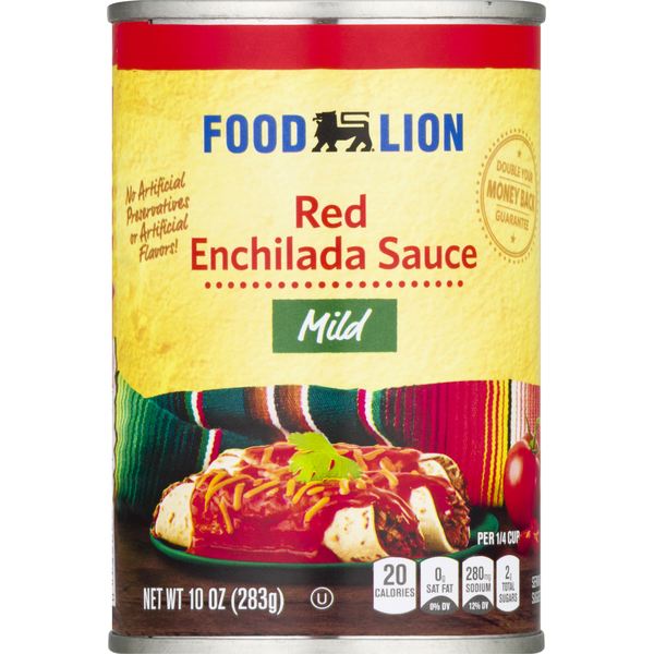 Condiments Food Lion Enchilada Sauce hero