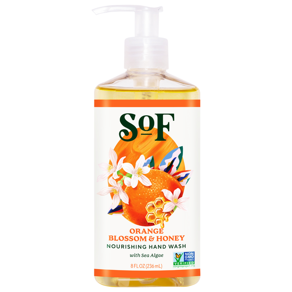 Body Lotions & Soap SoF Hand Wash, with Sea Algae, Nourishing, Orange Blossom & Honey hero