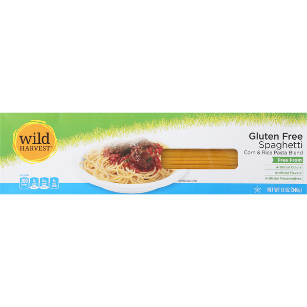 Dry Pasta Wild Harvest Spaghetti, Corn & Rice Blend, Gluten Free hero