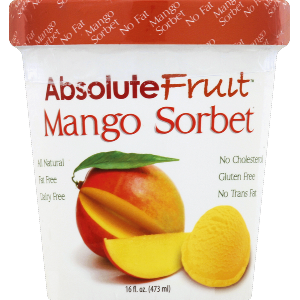 Ice Cream & Ice Absolute Fruit Sorbet, Mango hero