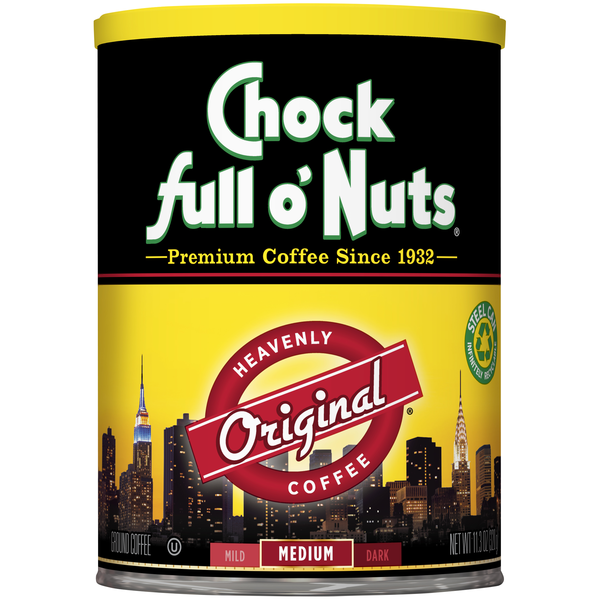 Coffee Chock full o’Nuts Heavenly Coffee Original Medium Roast Ground Coffee hero