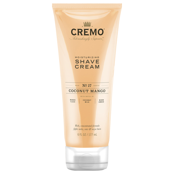 Shave Needs Cremo Moisturizing Shave Cream, Coconut Mango hero