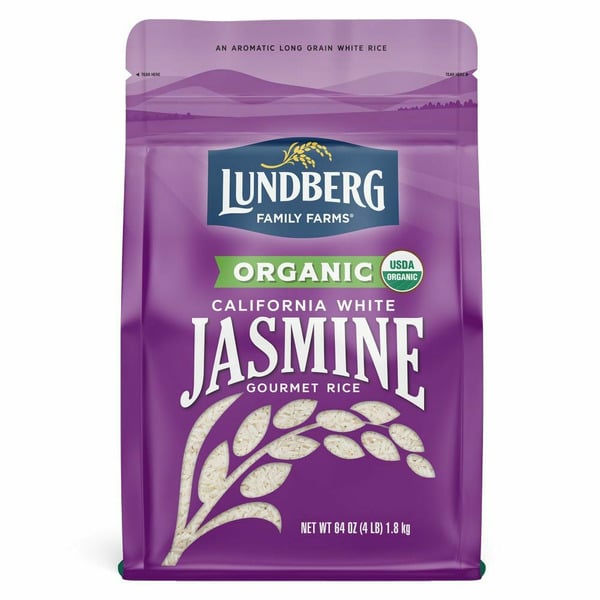 Grains, Rice & Dried Goods Lundberg Family Farms Organic White Jasmine Rice hero