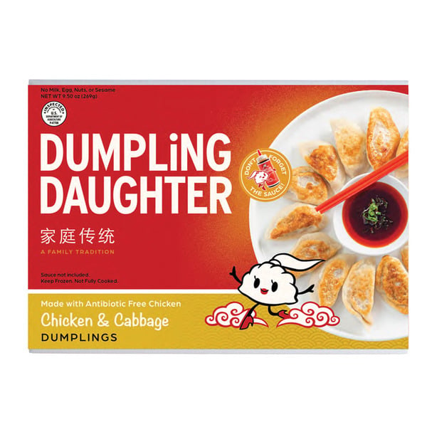 Frozen Meals & Appetizers Dumpling Daughter Chicken & Cabbage Dumplings hero