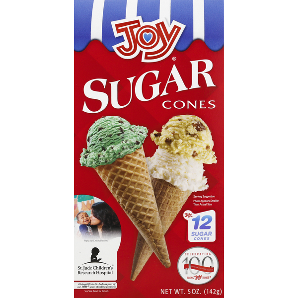 Ice Cream Toppings Joy Sugar Cones hero