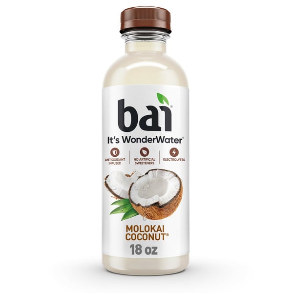 Juice & Nectars Bai Cocofusions Molokai Coconut, Antioxidant Infused Beverage hero