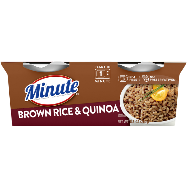 Instant Foods Minute Rice Brown Rice & Quinoa hero