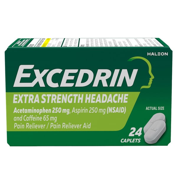 Muscles, Joints & Pain Relief Excedrin Extra Strength Headache Relief Caplets hero