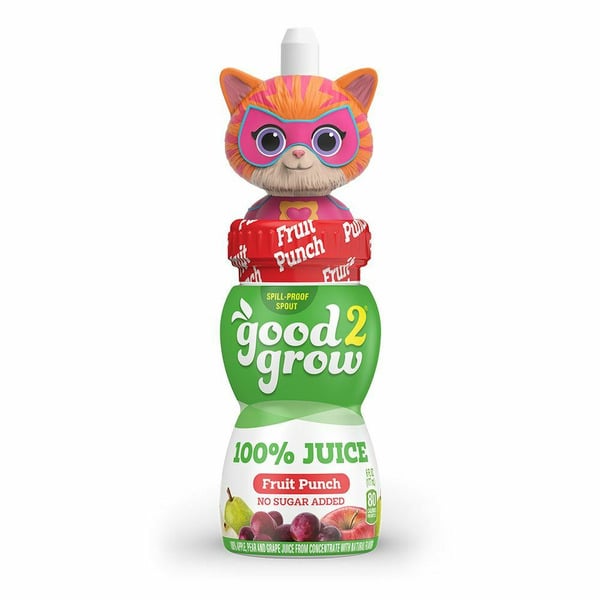 Beverages good2grow 100% Fruit Punch Juice Character Tops Vary hero