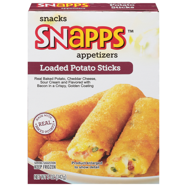 Frozen Appetizers & Sides Snapps Potato Sticks, Loaded hero