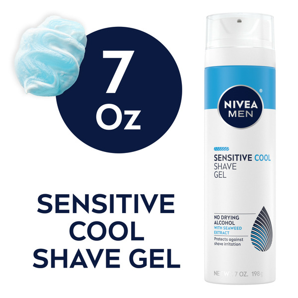 Shave Needs NIVEA Men Sensitive Cooling Shaving Gel hero