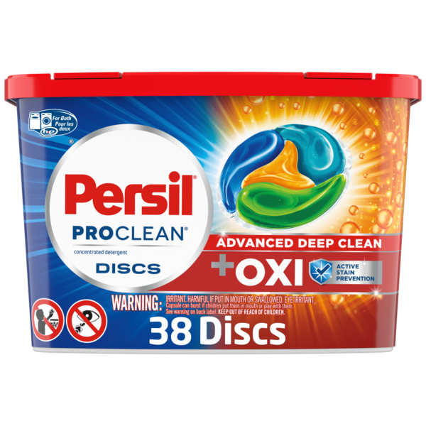 Laundry Persil Laundry Detergent Pacs, Deep Clean Plus OXI Power hero