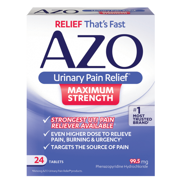 Muscles, Joints & Pain Relief Azo Urinary Pain Relief Max Strength hero