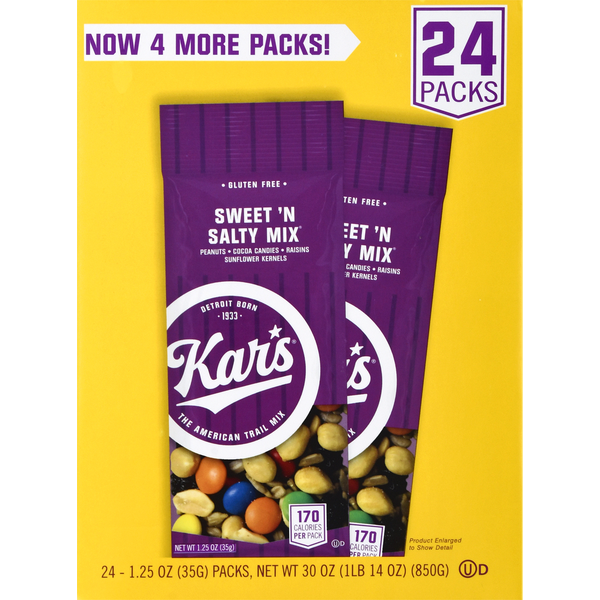 Trail Mix & Snack Mix Kar's Sweet ‘n Salty Mix Sweet 'n Salty Mix, 24 Pack hero