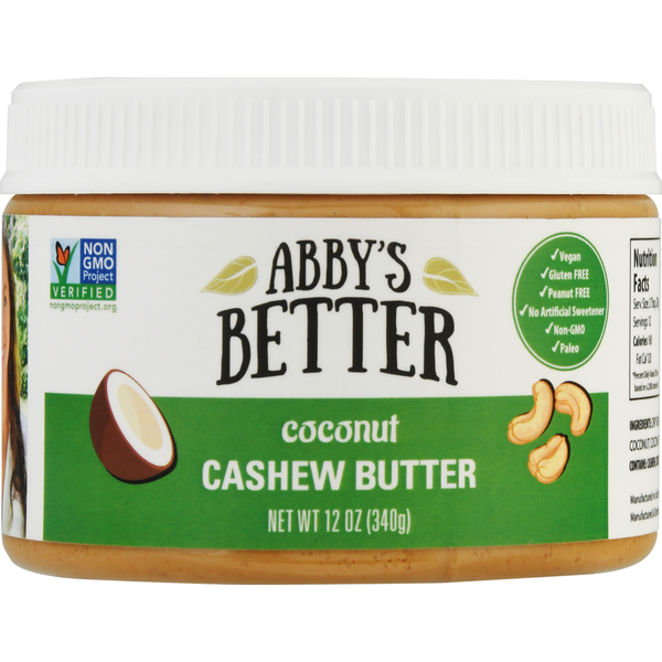 Spreads Abby's Better Cashew Butter, Coconut hero