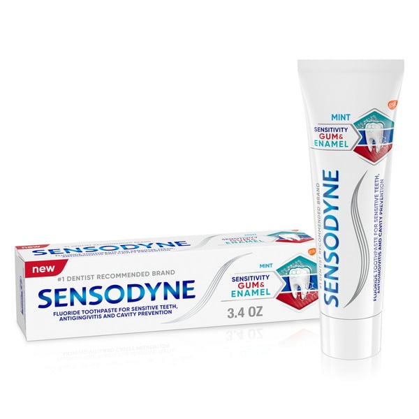 Oral Hygiene Sensodyne Sensitivity Gum and Enamel Toothpaste hero