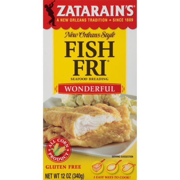 Spices & Seasonings Zatarain's Wonderful Fish Fri hero