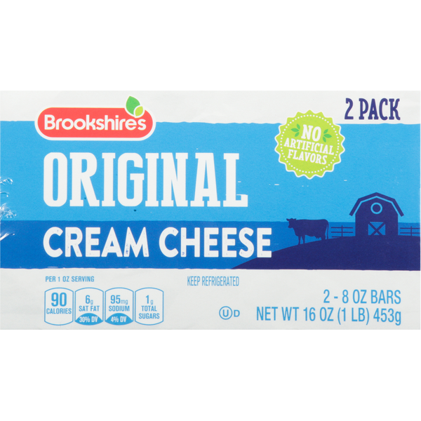 Breakfast Bars & Pastries Brookshire's Cream Cheese, Original, 2 Pack hero