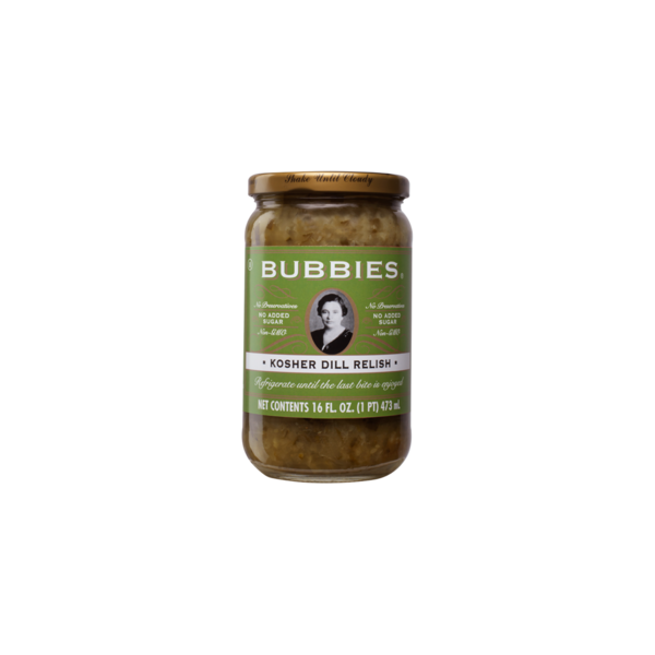 Refrigerated Bubbies Kosher Dill Relish hero