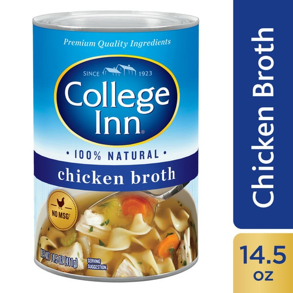 Soup, Broth & Bouillon College Inn 100% Natural Chicken Broth hero