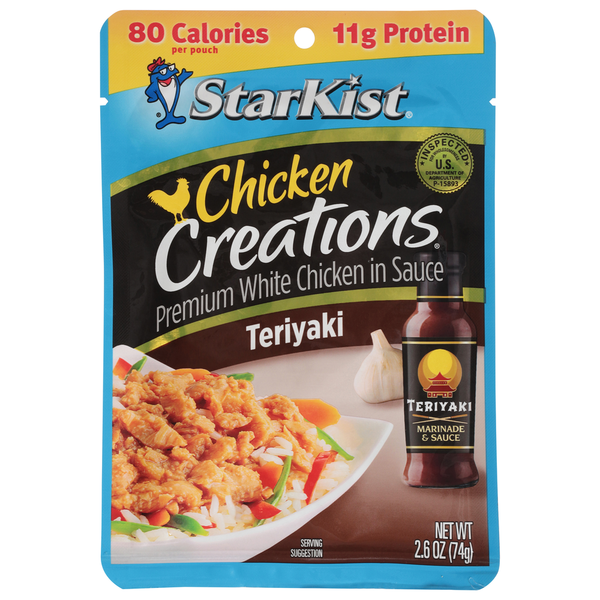 Canned Meat & Seafood StarKist Chicken, Teriyaki hero