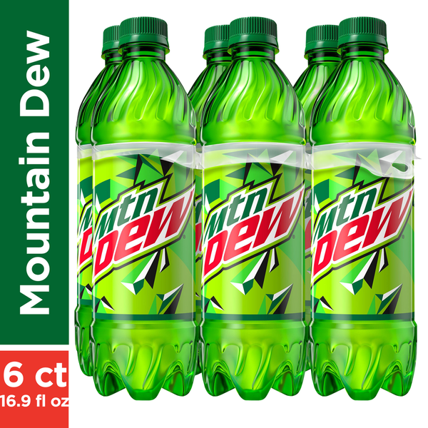 Soft Drinks Mountain Dew Soda - Pack hero