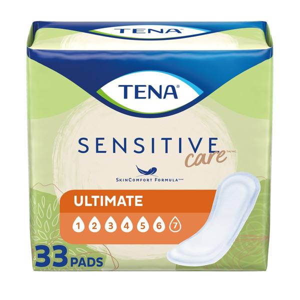 Feminine Care TENA Intimates Sensitive Care Ultimate Absorbency Incontinence Pad For Women hero