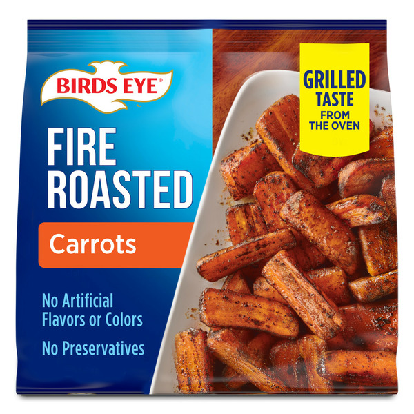 Frozen Produce Birds Eye Fire Roasted Carrots, Frozen Vegetables hero