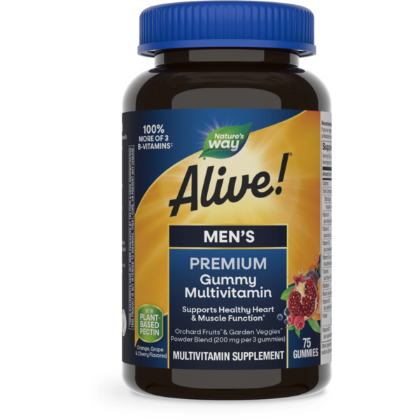 Vitamins & Supplements Nature's Way Alive!® Premium Mens Gummy Multivitamin hero