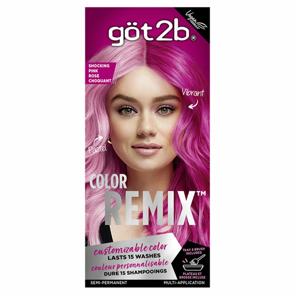 göt2b 093 Shocking Pink Multi-application Semi-permanent Hair Color hero