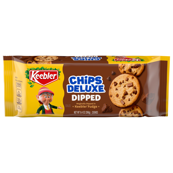 Cookies & Cakes Keebler Cookies, Chips Deluxe, Dipped hero