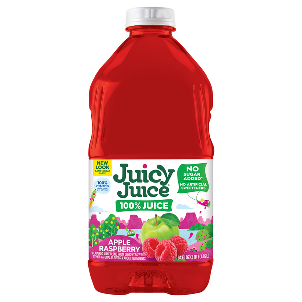 Juice & Nectars Juicy Juice Apple Raspberry hero