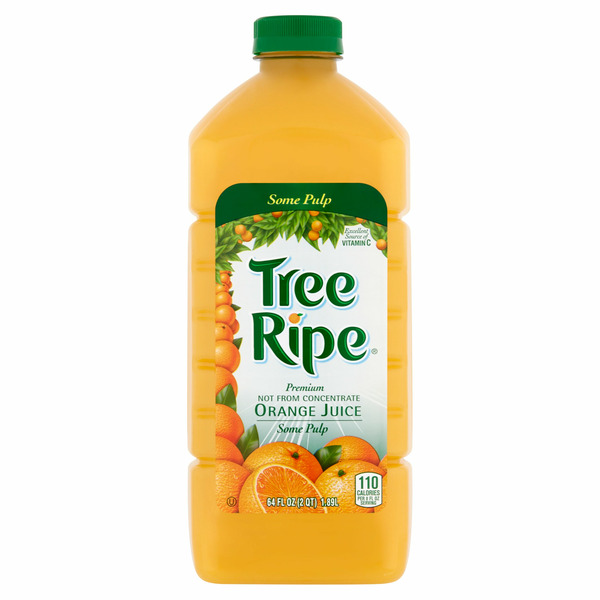 Juice & Nectars Tree Ripe Premium Some Pulp Orange Juice hero