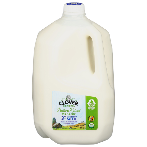 Milk Clover Sonoma Organic 2% Milk hero