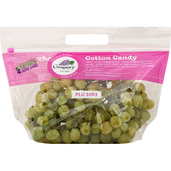 Packaged Vegetables & Fruits Grapery Grapes, Cotton Candy hero