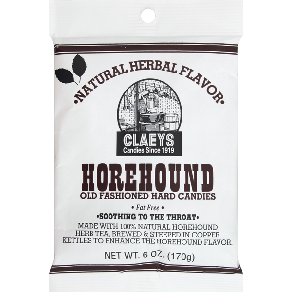 Candy & Chocolate Claeys Candy Hard Candies, Old Fashioned, Horehound hero