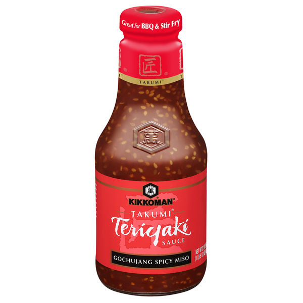 International Kikkoman Teriyaki Sauce, Gochujang Spicy Miso hero