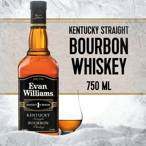 North American Whiskey Evan Williams Black hero